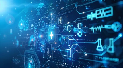 A connected healthcare network that uses data from wearable devices and health records to provide personalized services and preventative care to citizens.