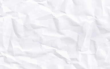 Paper texture background, Crumpled paper. White creased paper.