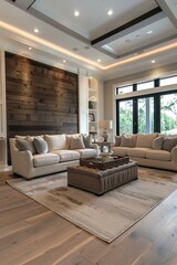 Sleek and Minimalist Living Room Interior Design Trends