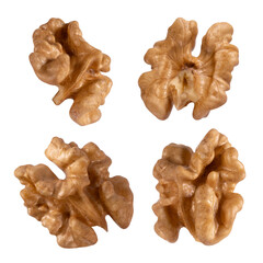 Walnuts isolated on Transparent background