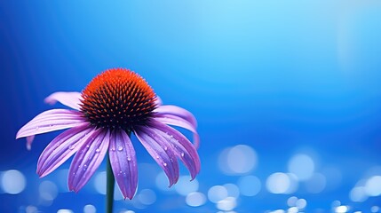 Obraz premium purple coneflower wildflower UHD Wallpaper