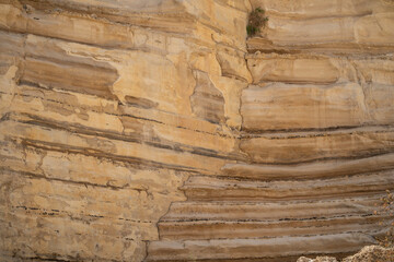 A Layered Rock Formation
