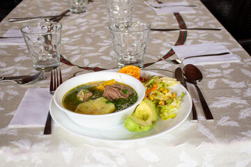 Colombian stew - sancocho