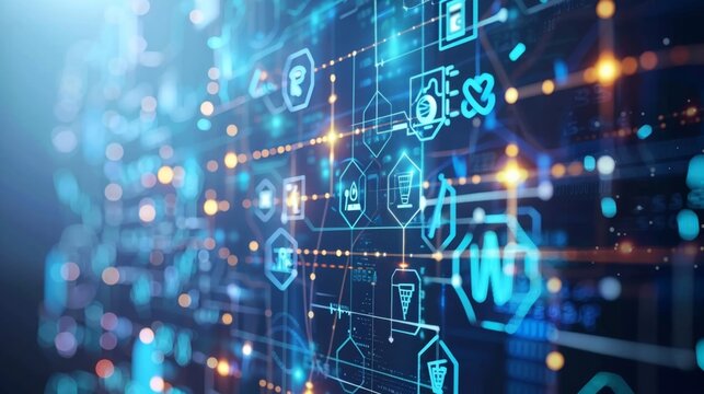 A health insurance company utilizing big data to identify and target highrisk individuals for proactive interventions and preventive care.