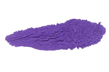 purple make up brushes, brush stroke Isolated on A Transparent Background