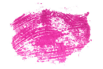 top view of four colors of holi powder for Hindu spring festival Isolated on A Transparent Background