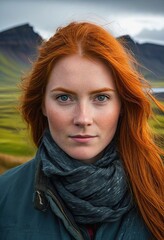 Portrait Jeune femme du Monde 