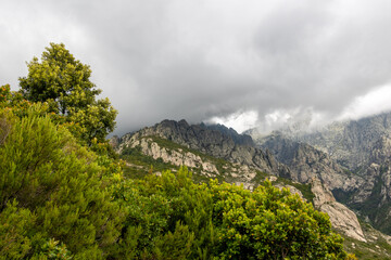 Rando sur les hauteurs de Bocognano en Corse