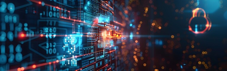 Fototapeta premium Big Data science analysis business technology concept on virtual screen.