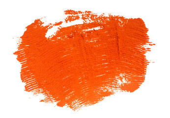 Multi color powder isolated on white background