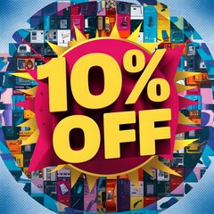
10% Off Discount Offer Image Design
