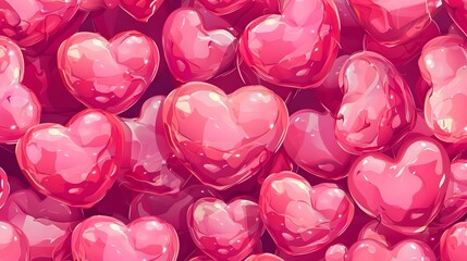 seamless heart concept background