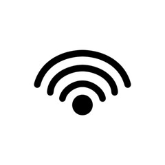 Wi-fi vector icon, sign, symbol.