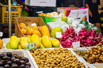 マレーシア　夜の屋台