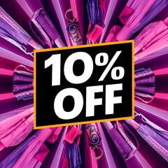 10% Off Discount Offer Image Design