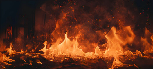 vertical shot of beautiful burning flames at night. vertical shot of beautiful burning flames at night-