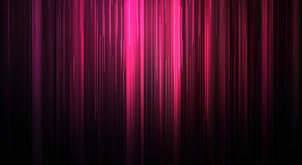 Abstract background with colorful stripes in shades of pink, purple and red reminiscent of theater curtains