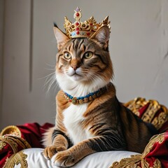 portrait of a king  cat