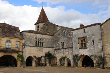 Fototapeta premium bastide de Monpazier, Périgord, 24