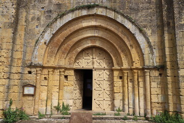 portail de l'abbatiale de Cadouin, Dordogne