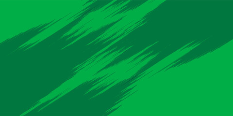 Polygonal abstract with green gradient shading background.