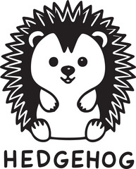 Hedgehog Animal Vector
