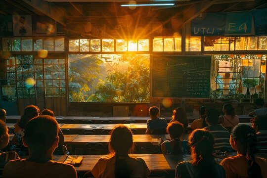 ni&ntilde;os de africa en la escuela