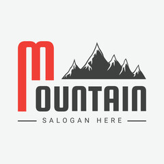 Mountain Vintage logo design