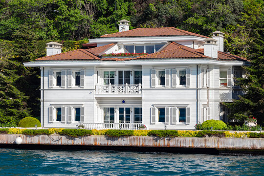 Historical majestic mansion on the Bosphorus.