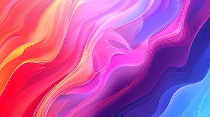 Obraz premium Abstract colorful gradient background design. paper cut wave abstract background. Colorful geometric background. Liquid color background design. Fluid shapes composition