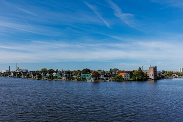 Scenic Dutch Village by a Tranquil Lake