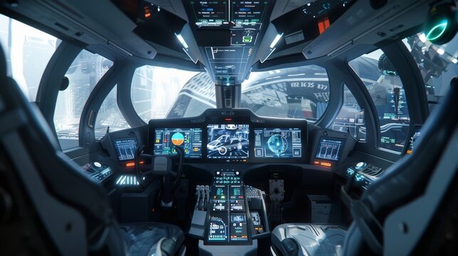 The advanced computer systems onboard the air taxi work together to constantly monitor and adjust for any potential safety concerns during flight.