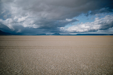 Stormy Landscape of Eastern Oregon Wilderness near Alvord Desert