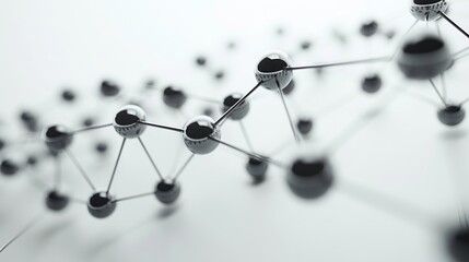 Social network connection concept background
