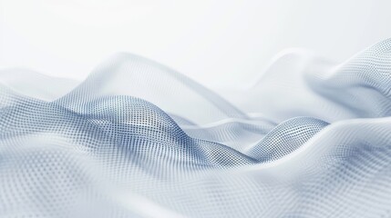 Digital blue wave background ideal for technological operations, neural networks, AI, data transmission and encryption, digital archives, audio and visual representations, scientific research.