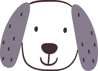 Dog Portrait Hand Drawn