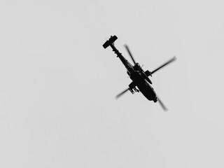 Oregon National Guard Apache AH-64 Helicopters in Flight