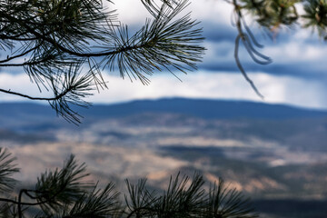 Prineville Oregon Wilderness Landscape with Central Oregon Mountains