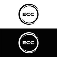 E C C, E C C design, E C C letter, E C C logo, ECC, ECC letter, ECC logo, ECC monogram,  golden latter logo, gold logo ,icon, identity, industry, initial, letter, line, linked, logo, logos, logotype, 
