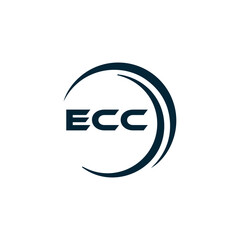 E C C, E C C design, E C C letter, E C C logo, ECC, ECC letter, ECC logo, ECC monogram,  golden latter logo, gold logo ,icon, identity, industry, initial, letter, line, linked, logo, logos, logotype, 