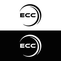 E C C, E C C design, E C C letter, E C C logo, ECC, ECC letter, ECC logo, ECC monogram,  golden latter logo, gold logo ,icon, identity, industry, initial, letter, line, linked, logo, logos, logotype, 