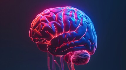 National Train Your Brain Day concept with copy space area for text