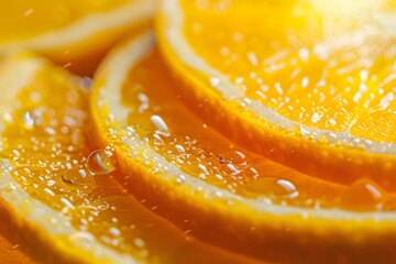 slices of citrus fruits - oranges