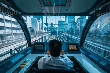 High Tech Dashboard Interface for Autonomous Vehicle in Smart Urban Transit