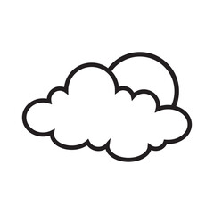 Daylight icon in trendy flat style isolated on white background. Vector illustration