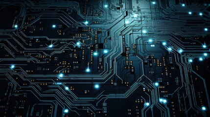 Abstract background with texture lines and shapes for high tech theme.