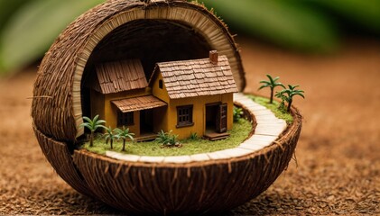 miniature house 