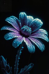 fluorescent  flower 