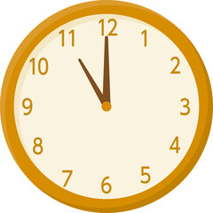 時計のアイコン(11時)