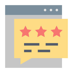 Customer Testimonials Icon - Speech Bubble Icon For Reviews, Feedback, And Testimonials